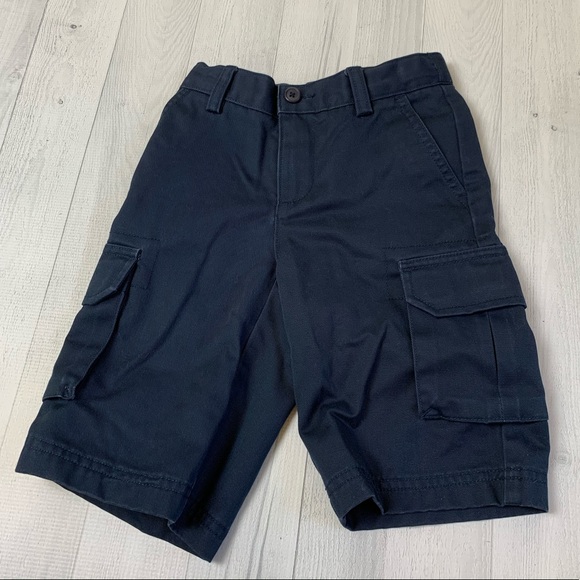 Lands’ End Pre-Owned Navy Cargo Shorts - Picture 1 of 5